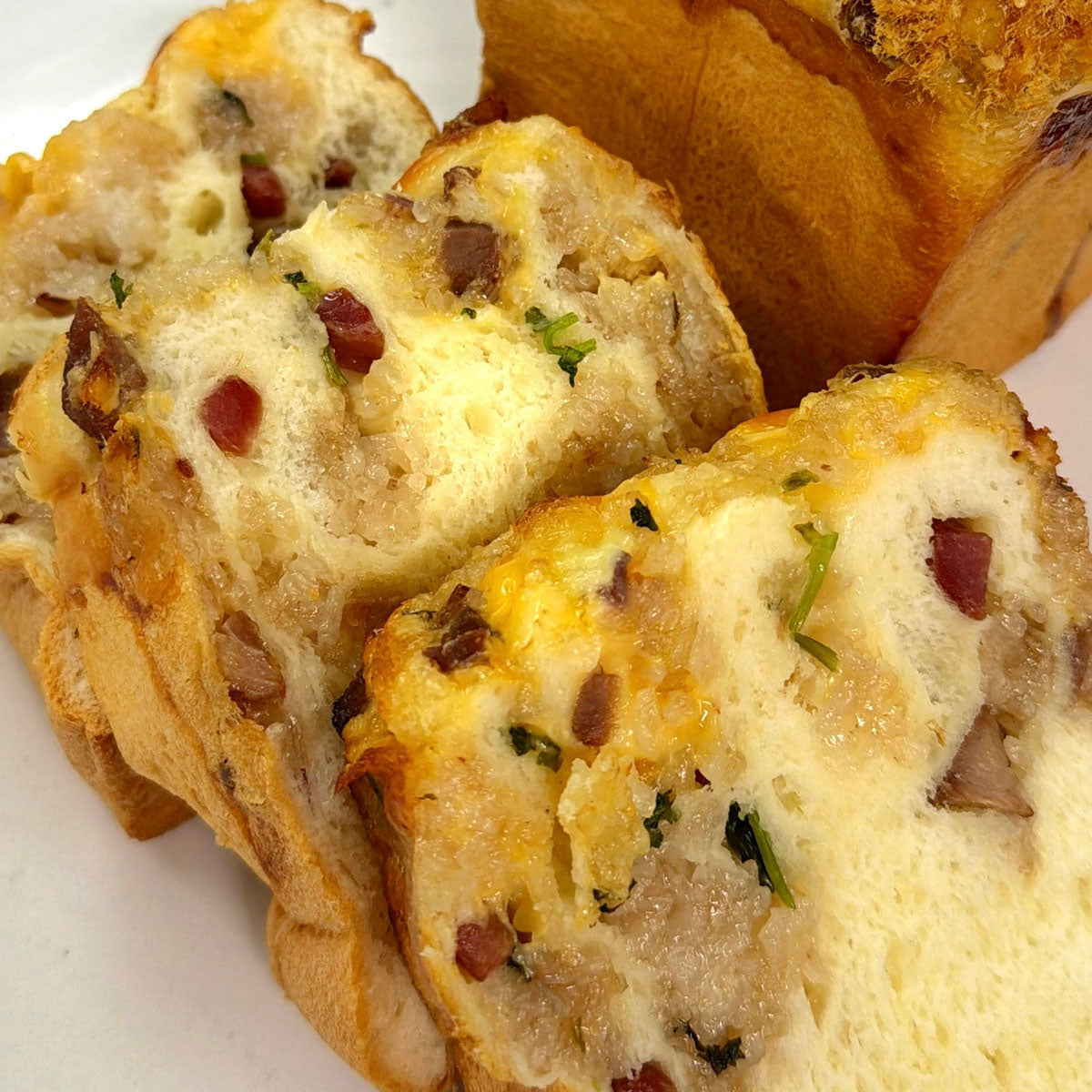 叉烧糯米饭肉松吐司（250克）