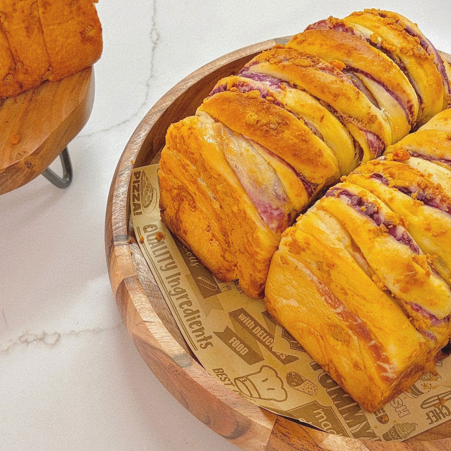 芋泥咸蛋黄吐司（450克）